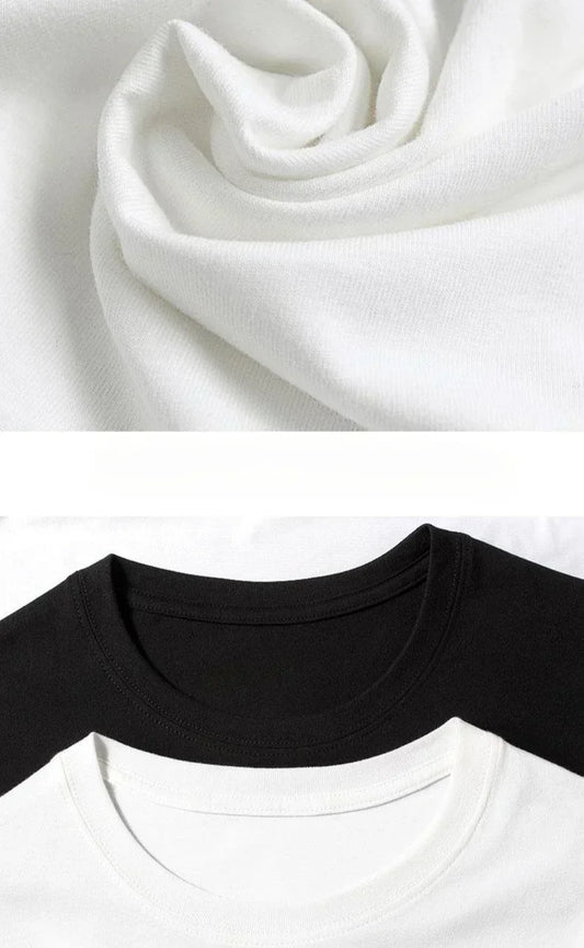 100% pure cotton men's luxurious brand letter print T-shirt, short-sleeved T-shirt, high-quality men's clothing, streetwear