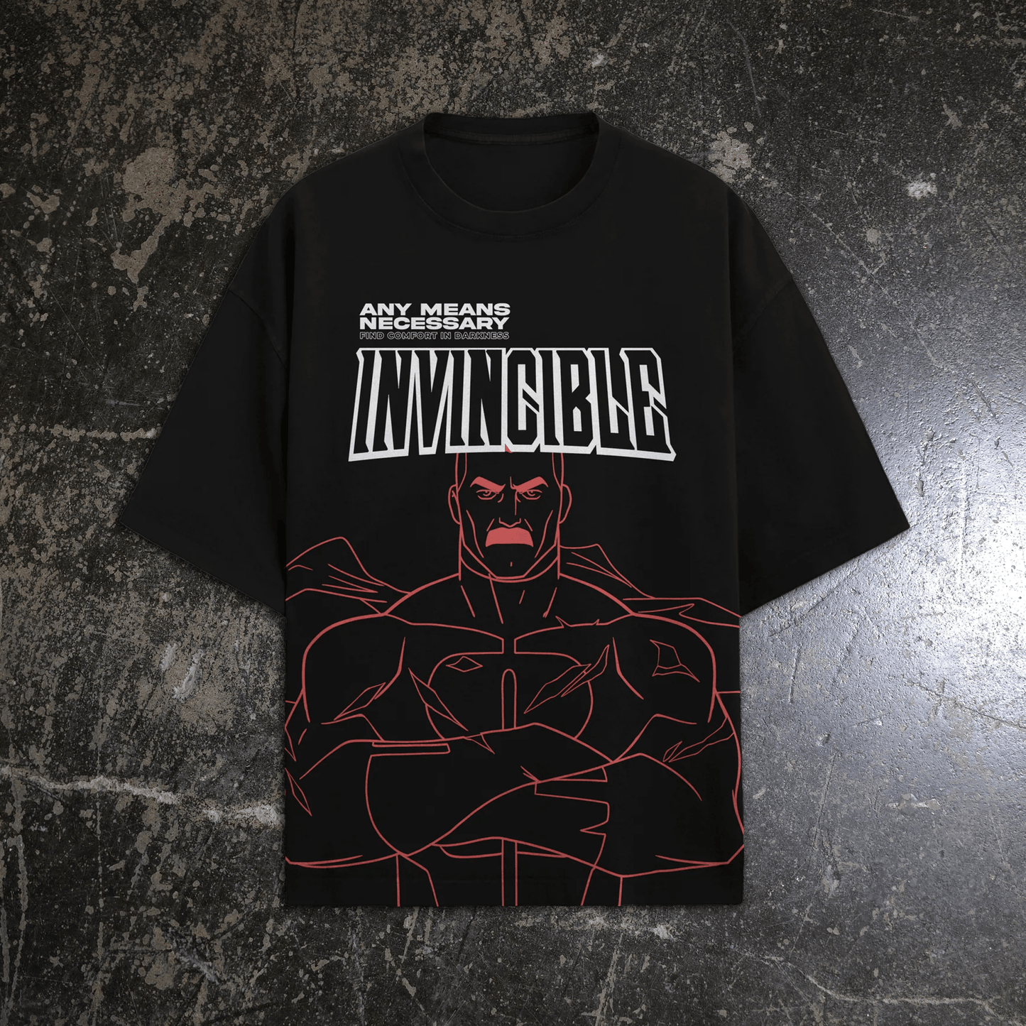 Omni-Man Line Art Series T-Shirt - El Bean0s