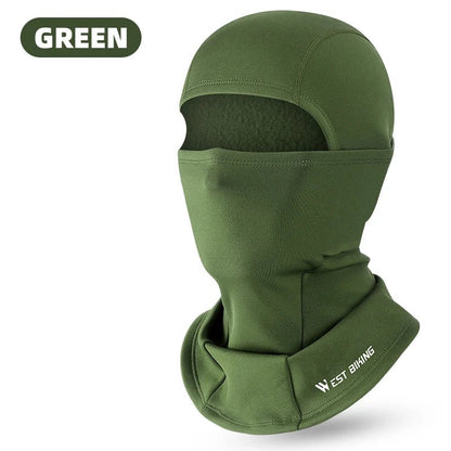 WEST BIKING Windproof Warm Headgear High Elasticity Breathable Balaclava Face Mask Men Women Cycling Running Ski Warm Scarf Cap - El Bean0s