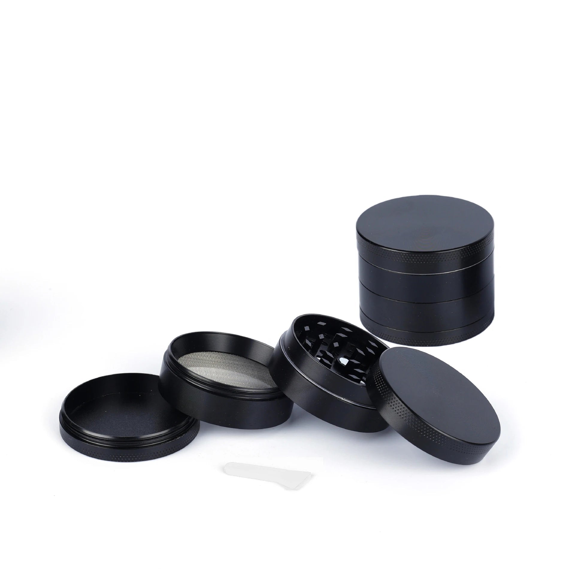 40mm Mini Herb Grinder: Stylish Zinc Alloy Spice Mill for Dry Herb & Tobacco - El Bean0s
