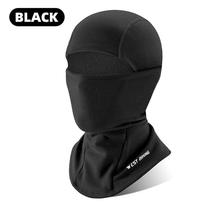 WEST BIKING Windproof Warm Headgear High Elasticity Breathable Balaclava Face Mask Men Women Cycling Running Ski Warm Scarf Cap - El Bean0s