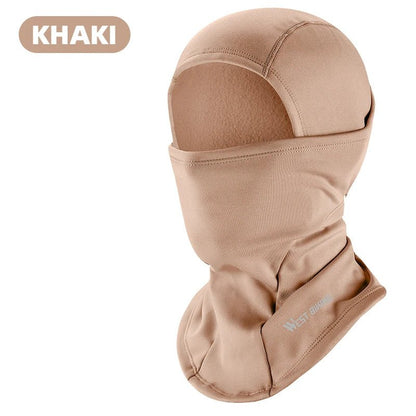 WEST BIKING Windproof Warm Headgear High Elasticity Breathable Balaclava Face Mask Men Women Cycling Running Ski Warm Scarf Cap - El Bean0s