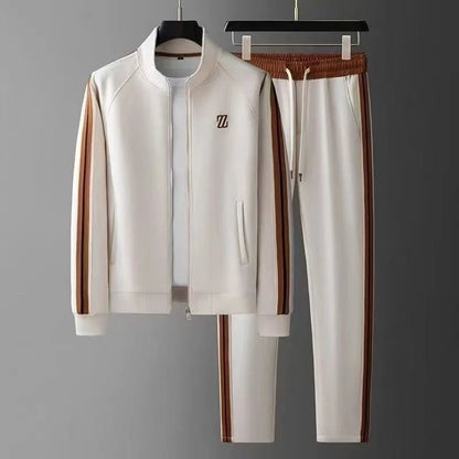 2025 men tracksuit Sportswear Suit Men's Jacket Trendy ins Embroidered Fashion Men's Jacket Trousers Two-Piece Set men clothing - El Bean0s