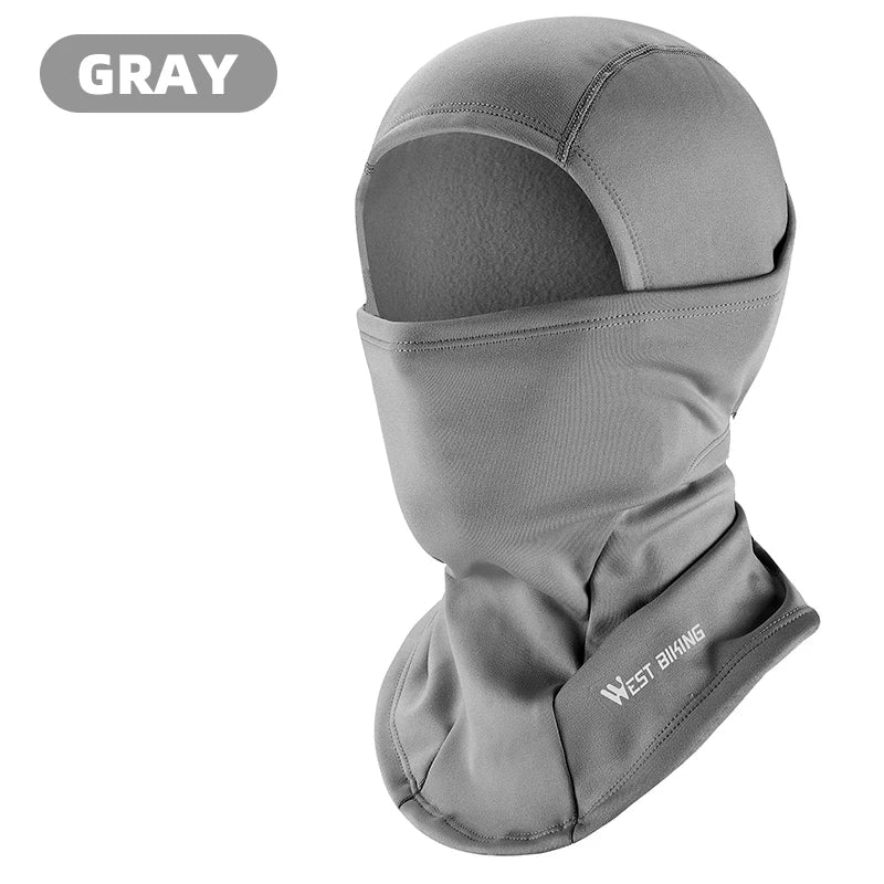 WEST BIKING Windproof Warm Headgear High Elasticity Breathable Balaclava Face Mask Men Women Cycling Running Ski Warm Scarf Cap - El Bean0s