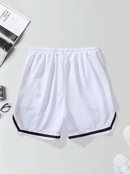 LOS ANGLES Print Men's Loose Large Drawstring Casual Minimalist Shorts Man Pants Casual Shorts Summer New In Men Clothing Thi - El Bean0s