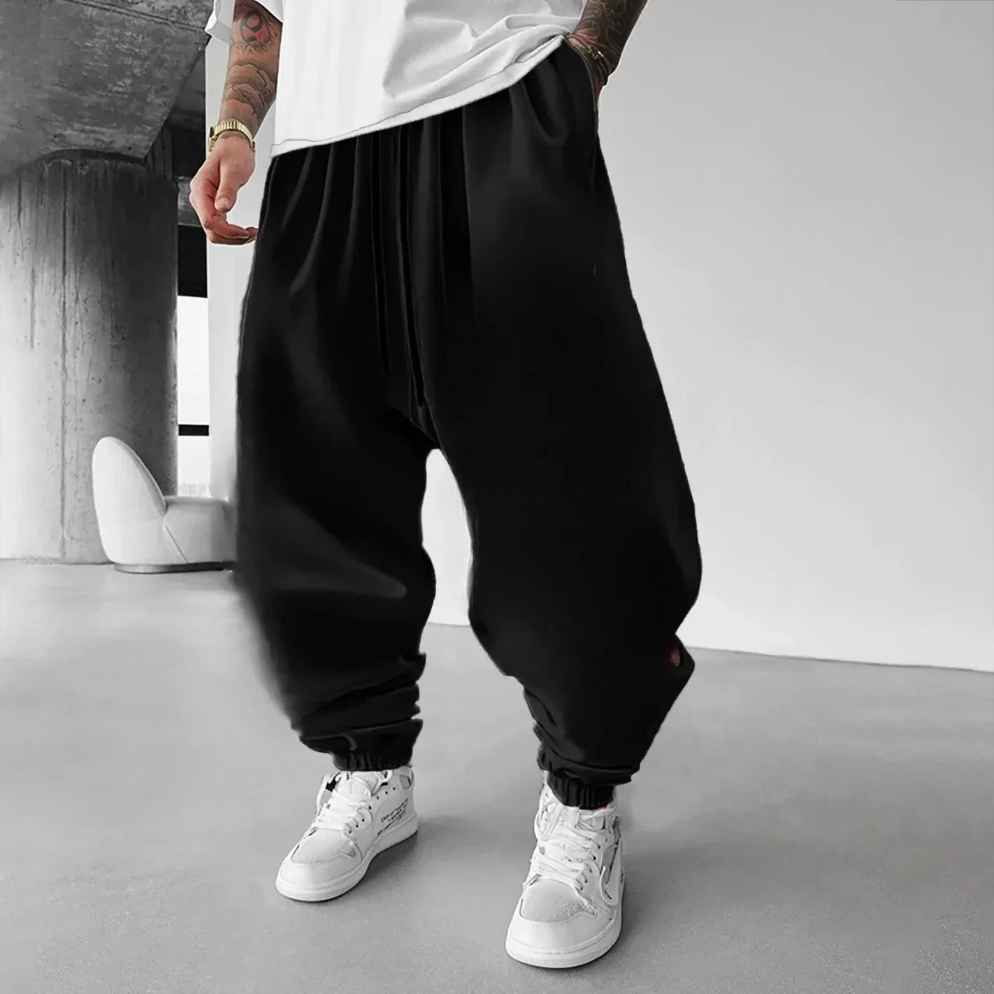 Jujutsu Kaisen Men Jogging Pants Loose Casual Sweatpants Japanese Anime Print Streetwear Graphic Hip Hop Trousers Y2k Clothes - El Bean0s