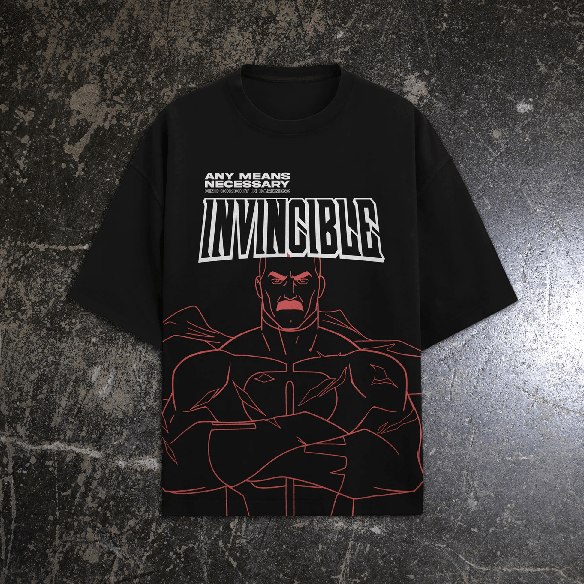 Omni-Man Line Art Series T-Shirt - El Bean0s