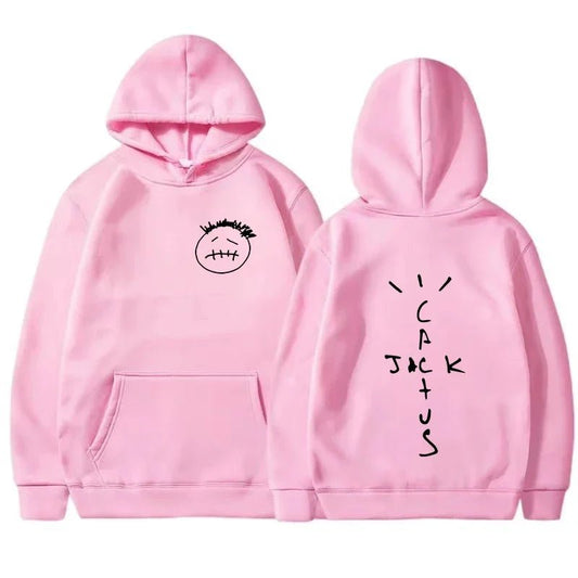 Rapper Cactus Jack Music Album Hoodies Men Women Fashion Hip Hop Sweatshirt Casual Unisex Long Sleeve Oversized Hoody Tops - El Bean0s