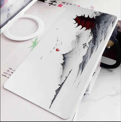 Sakura Japanese Cherry Blossom Mouse Pad Gaming XXL HDMousepad XL Keyboard Pad Non-Slip Office Carpet Laptop Mice Pad - El Bean0s