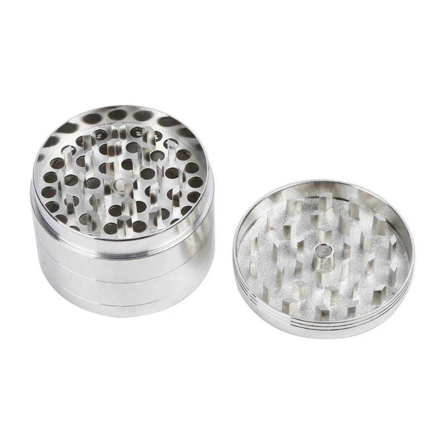 40mm Mini Herb Grinder: Stylish Zinc Alloy Spice Mill for Dry Herb & Tobacco - El Bean0s