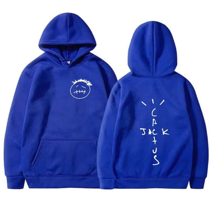 Rapper Cactus Jack Music Album Hoodies Men Women Fashion Hip Hop Sweatshirt Casual Unisex Long Sleeve Oversized Hoody Tops - El Bean0s