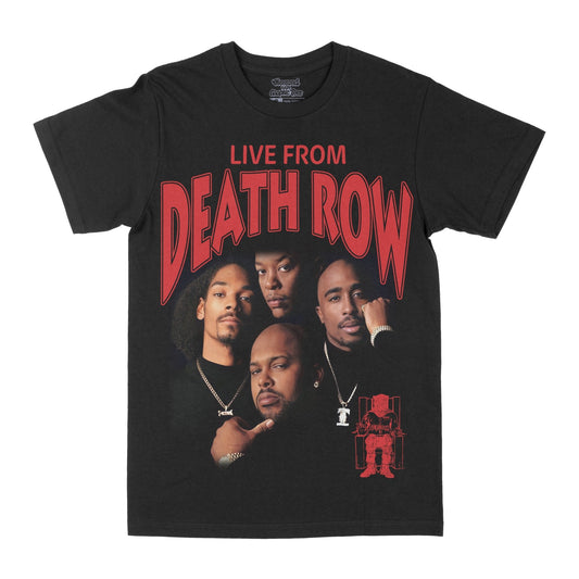 Live From Death Row Graphic Tee - El Bean0s