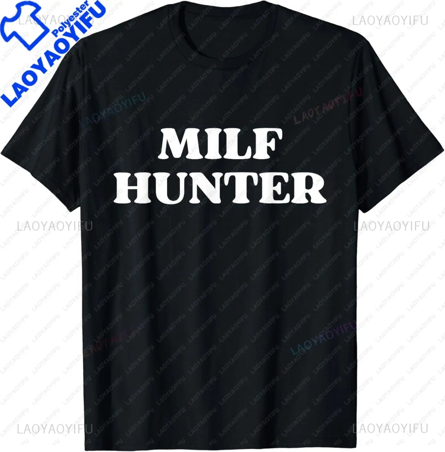 MILF Hunter | Funny Adult Humor Joke for Men Who Love Milfs T-Shirt Men Clothing Tops Graphic T Shirts Camisetas Streetwear - El Bean0s